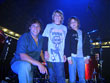 Me, Chrissi + Nikalus - Notts, UK 9th July 08