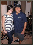 Amberley Thiessen - Recording Studio Nov 2008