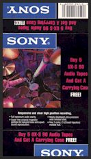 Sony Cassette Tapes Ad